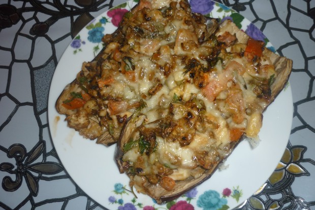 Фаршированные баклажаны по-каталонски