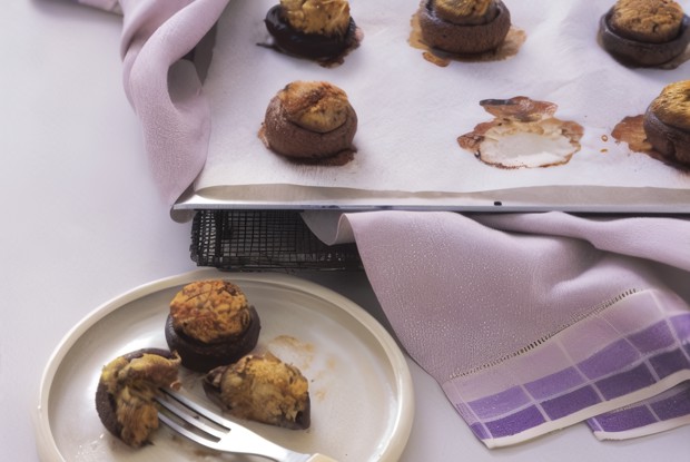 Фаршированные белые грибы