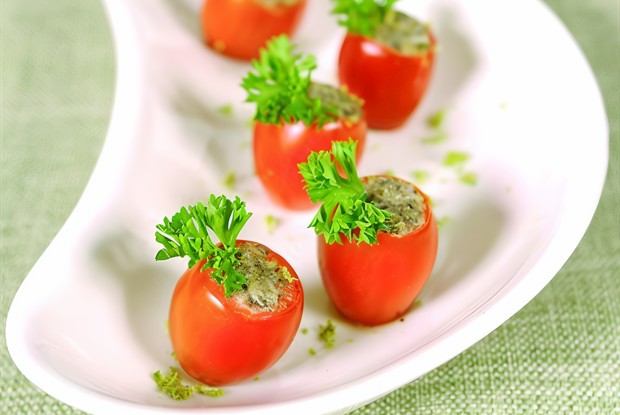 Фаршированные помидоры черри