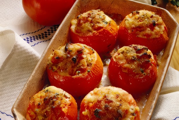 Фаршированные томаты (Tomatoes Stuffed A La Nicoise)