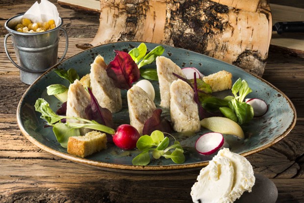 Фаршированный зеркальный карп