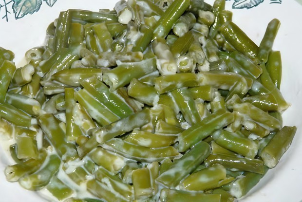 Фасоль под соусом