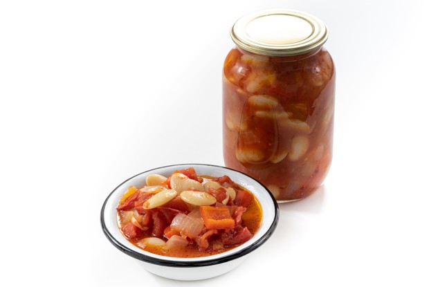 Фасоль с овощами на зиму