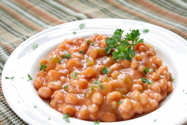 Фасоль в томате