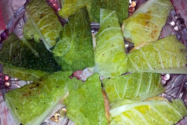 Феттунты с савойской капустой