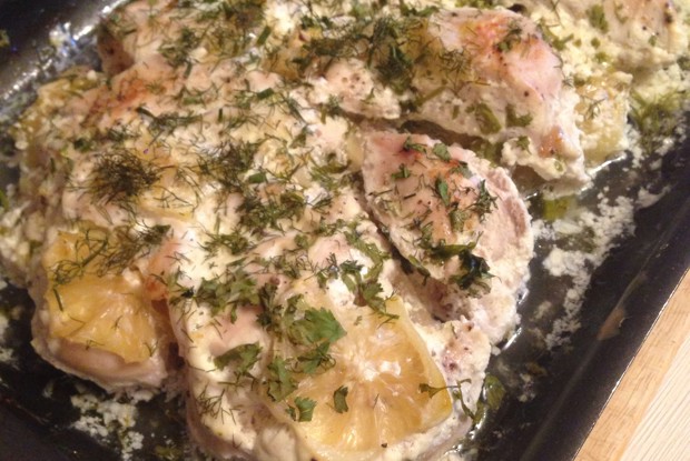 Филе курицы с лимоном