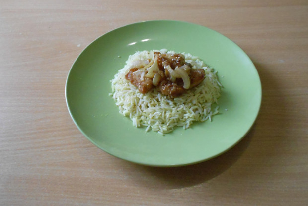 Филе минтая в соусе унаги