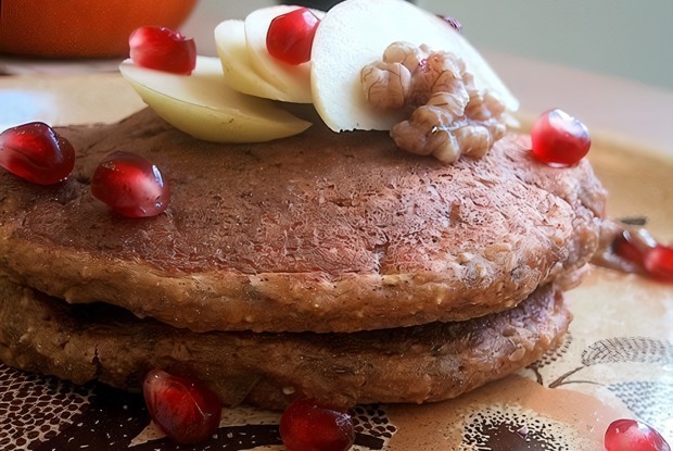 Фитнес-блины с овсяными хлопьями