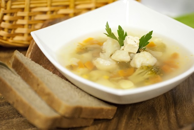 Фитнес-суп в мультиварке