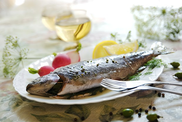 Форель с пряностями