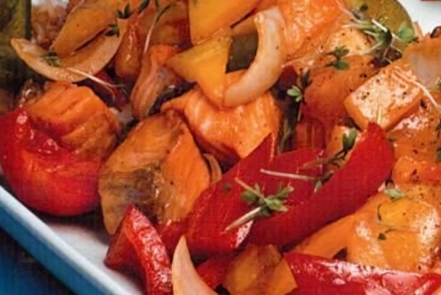 Форель в кисло-сладком соусе