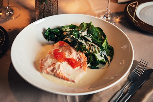 Форель в соли