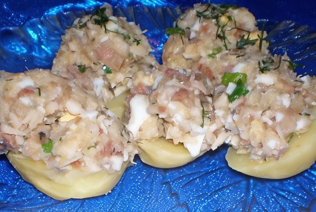 Форшмак из скумбрии по рецепту Эллы Ольха