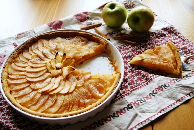 Французский яблочный тарт