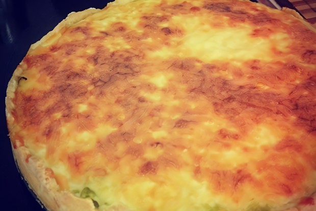 Французский луковый пирог