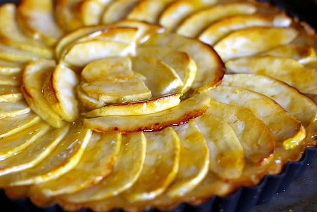 Французский тарт яблочный