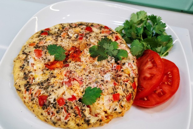 Фриттата на сковороде