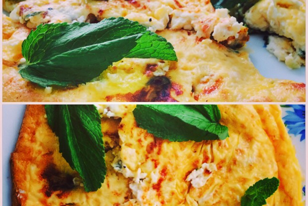 Фриттата с рикоттой