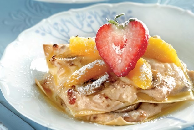 Фруктовая лазанья