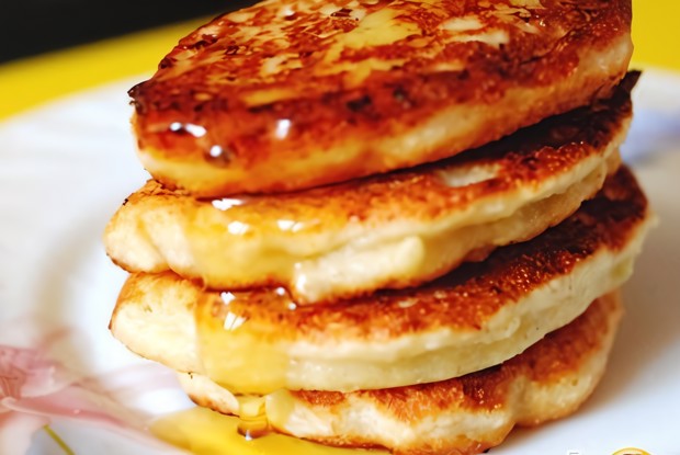 Фруктовые оладьи