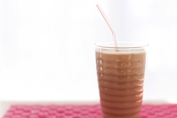 Фруктовый шейк с кокосовыми сливками