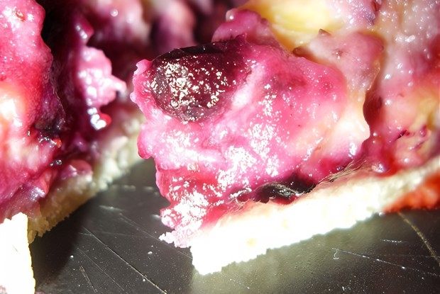 Фруктово-ягодный песочный пирог