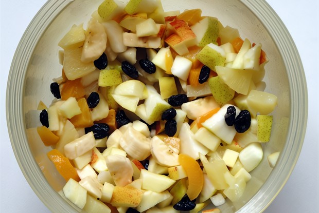 Фруктово-ореховый пирог