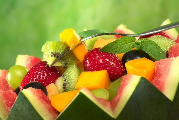 Фруктовое ассорти в арбузе