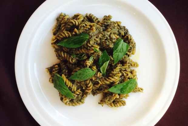 Фузилли с оливковым тапенадом