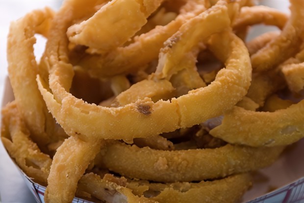 Гарнир из лука во фритюре (2 вариант)