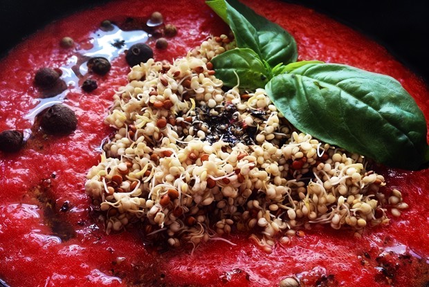 Гаспачо с киноа