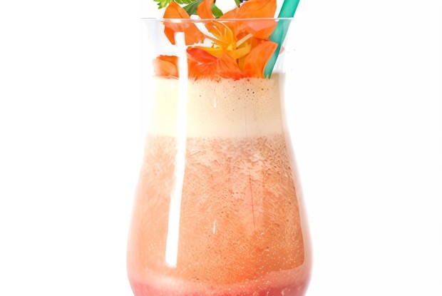 Газированный клюквенный напиток с шампанским