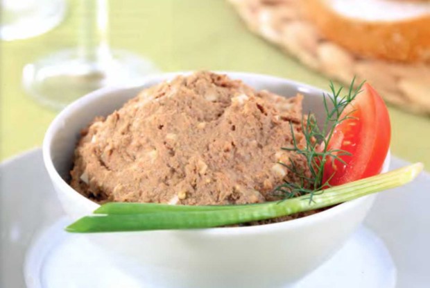 Гехакте-лебер (Паштет из куриной печени)