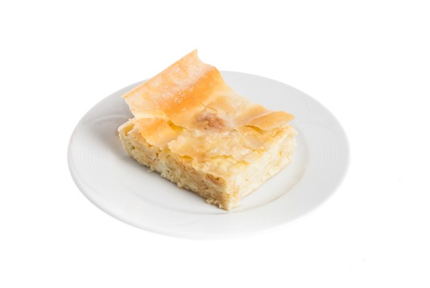 Слоеный пирог гибаница