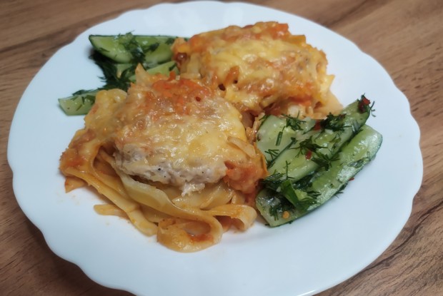 Гнезда с фаршем из индейки