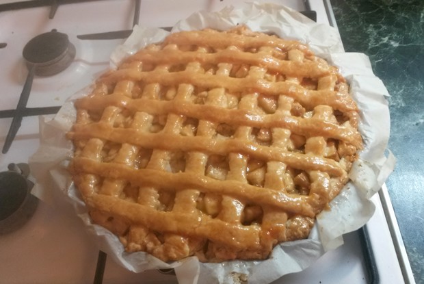 Голландский яблочный пирог