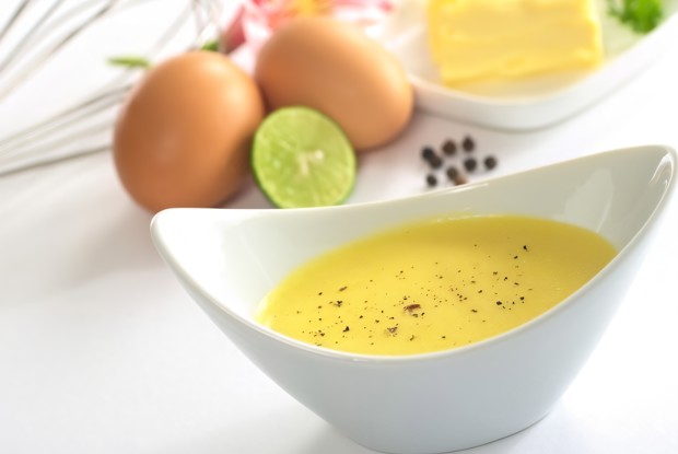 Голландский соус с соком грейпфрута от Гордона Рамзи