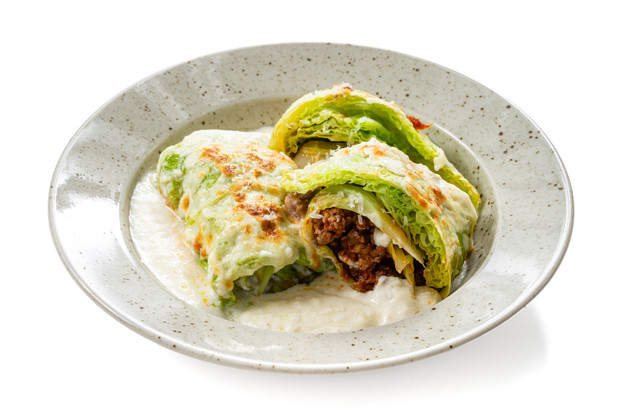 Голубцы с фаршем болоньезе