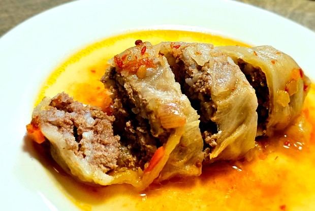 Голубцы из гуся