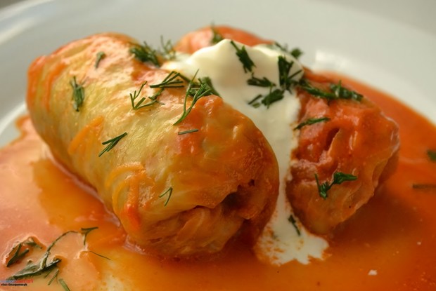 Голубцы с говядиной