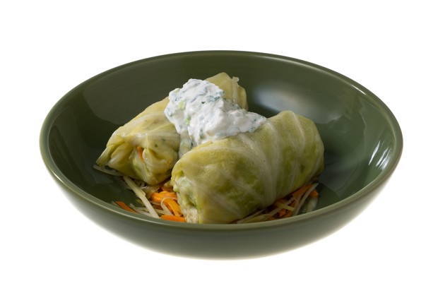 Голубцы с тилапией в духовке