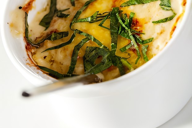 Горячая сырно-луковая закуска