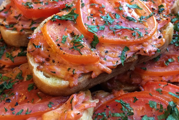 Горячий бутерброд «Ленивая пицца»