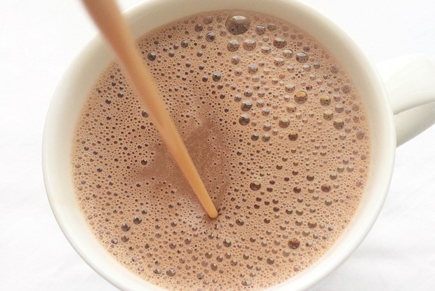 Горячий шоколад с бренди и бейлисом