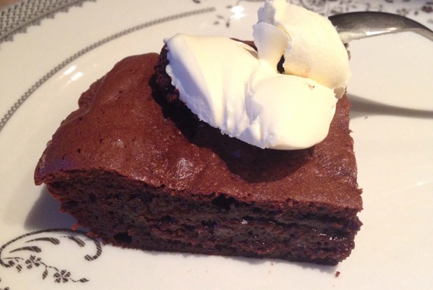 Горячий шоколадный кекс