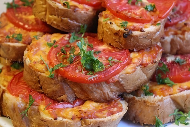 Горячие бутерброды на скорую руку