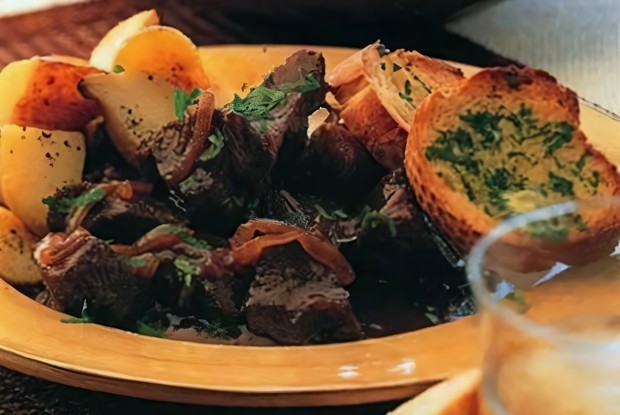 Говядина тушеная в пиве гиннесс