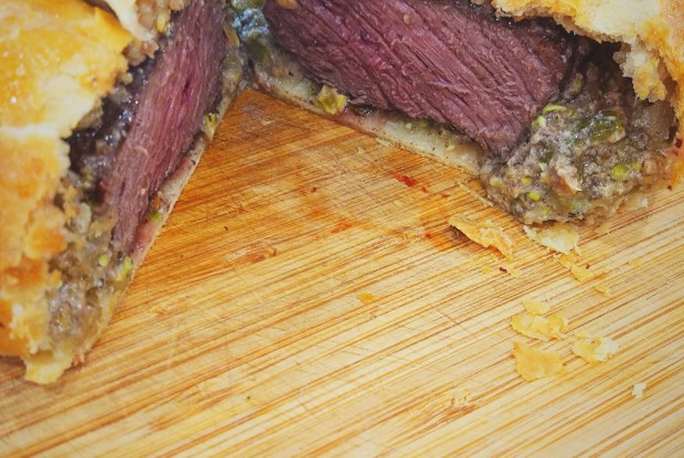 Говядина «Веллингтон» с грибами