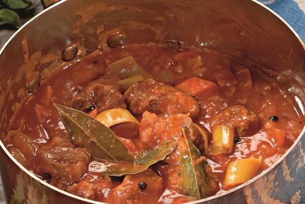 Говядина в темном пиве