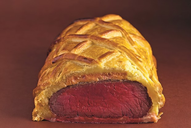 Говядина в тесте с фуа-гра
